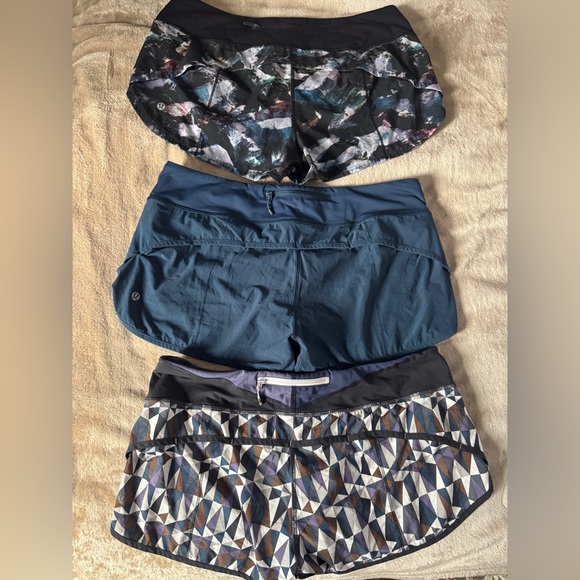 Lululemon Speed Up Shorts | Lot of 3 | Size 10 - Picture 2 of 12